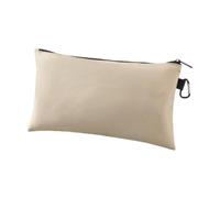 JWQFBC Petite Trousse à Outils, En Tissu Oxford, Grande Capacité, Portable, Imperméable, Facile à, Fermeture éclair, Polyvalente, Beige