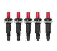 Jwthee Lot de 5 allumeurs piézo-électriques pour Chauffage à gaz à Une Sortie, Bouton Poussoir d'allumage piézo-électrique, Bouton Poussoir pour Gril à gaz, cuisinière, Cuisine