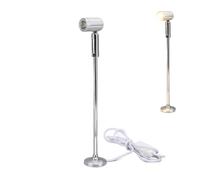 Jwthee Mini Spot LED, projecteur d'armoire debout, lumières d'intérieur pour photos, lumières artistiques pour peinture de plantes, vitrine de bijoux (Netural Light)