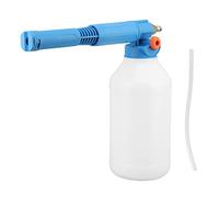 Jwthee Outil Quotidien à Mousse, 1/4 Pouce Prise Rapide 2000ml de Lavage de Voiture Pistolet à Mousse de Lavage de Voiture Pistolet à Mousse Tuyau d'arrosage Pulvérisateur de Mousse de (Bleue)