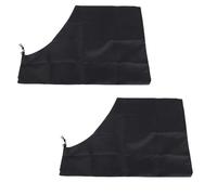 Jwthee Sac de souffleur de Feuilles, 2 pièces, Sac de décharge inférieur à Fermeture éclair sous Vide, Sac de souffleur sous Vide Universel, Sac de décharge de débris inférieur, Sac de