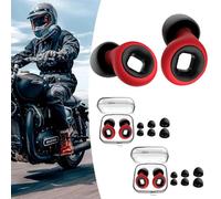 JXAXD 2 Paires Bouchon d'oreille moto, Bouchon oreille Moto, Bouchon d'oreille concert, Bouchons d'oreille pour moto, dormir, Sommeil et Concerts - 4 tailles disponibles XS/S/M/L, B