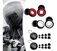 JXAXD Artevive Lot de 2 paires de bouchons d'oreilles pour moto et 4 tailles disponibles en XS/S/M/L, D
