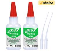 JXVX 50g de colle huileuse de soudure à haute résistance - Superglue universelle Colle instantanée puissante pour résine céramique métal verre. 50g-1 pièce