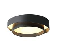 JXYDJH Plafonnier Minimaliste Moderne Avec Abat-jour En Fer Double Couche
