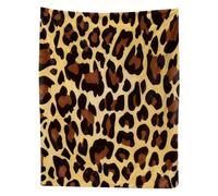 JynxtoyZeal Couverture douillette pour enfant, Léopard Couverture de Dessin Animé en Flanelle, 100×150cm Imprimé Polaire pour canapé et Salon