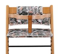JYOKO KIDS Coussin en Coton Compatible avec Stokke Tripp Trapp, Coussin de siège Doux pour Nourrissons, bébés et Tout-Petits (African Sunset)