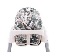 JYOKO Kids Coussin pour Le Chaise Haute Compatible avec IKEA Antilop, 100% Coton (African Sunset)