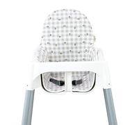 JYOKO KIDS Coussin pour le chaise haute Compatible avec Ikea Antilop, 100% Coton (PICNIC VICHY)