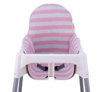 JYOKO KIDS Coussin pour le chaise haute Compatible avec Ikea Antilop, 100% Coton (Pink Island)