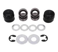 JZGRDN Kit de conversion de bague de roulement de roue avant 532124959 124959 1752171YP 1752171 compatible avec les tondeuses à gazon Craftsman, AYP, Husqvarna, Poulan, Jonsered, Snapper, Simplicity