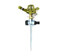 JZK Arroseur à impulsion à impulsion en alliage de zinc rotatif à 360 degrés pour jardin, pelouse, arroseur de pelouse, pulvérisateur d'irrigation