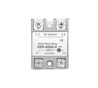 JZK Entrée 3-32 V DC, Sortie 90-480 V AC, SSR-40DA-H Module de relais statique 40 A SSR 40 DA H, relais statique monophasé DC vers AC