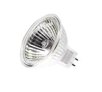 JZLBBC 1PC Ampoules Halogènes GU5.3 220V 50W Ampoule Halogène Spot MR16 Réflecteur Halogène De Précision Ampoule À Fiber Optique Couvercle En Verre 50W