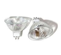 JZLBBC 2PCS Ampoule réflecteur halogène MR16 GU5.3 230V 50W MR16 Lampe Projecteur GU5.3 Dimmable 2 Broches Spot Blanc Chaud 2700K pour Plafonnier,Salle de Bain,Éclairage sur Rail