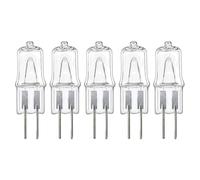 JZLBBC 5 Pièces Ampoules Halogènes G4 220V 10W 20W 35W 50W Lampe Halogene G4 230V 20W Capsule Transparente Variable Blanc Chaud,35W