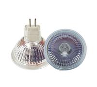 JZLBBC Ampoules Halogènes GU5.3 220V 20W Ampoule Halogene Spot MR16 Projecteur GU5.3 Base À 2 Broches Blanc Chaud Variable 5Pc 35W