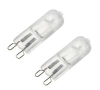 JZLBBC Xénon Ampoule Halogène G9 230V 60W Lampe Base à Broche Halogène G9 40W 120V Dimmable Blanc Chaud 5PC 230V-60W