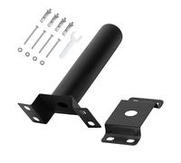Jzoowar 1 bras d'extension pour luminaires extérieurs, 24,1 cm, pour lampadaires solaires, facile à utiliser