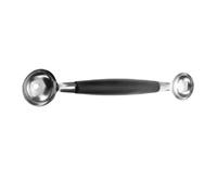Jzoowar Double termine 30mm tetes Fruits Icecream Boule Cuillere a Melon Parisienne Scoop