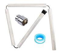 Jzoowar RV Chauffe- MagnéSium-Tige D'Anode Flexible 3/4 NPT Ceinture FiletéE Outil de Manchon Hexagonal Chauffe- Anode MagnéSium-Tige