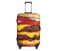JZSTY Housse de valise Delicious Burgers durable et élégante pour voyage et affaires, résistante aux rayures et à la poussière, blanc, M
