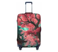 JZSTY Housse de Valise Elysium de Jardin Durable et Élégant pour Voyage et Affaires Résistant aux Rayures et à la Poussière, blanc, S
