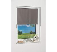 K-Home Klemmfix Mini Store occultant, Tissu, Gris, 60 x 150 cm