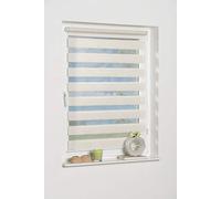 K-home Madrid Store Double Klemmfix sans perçage Gris, Beige, 50 x 150 cm