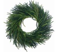 K��nstable couronne d'aiguilles de pin Faux Xmas Gr��n suspendus pour la d��coration de la maison