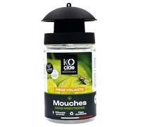 K-OCIDE - Piège à mouches - attractif inclus - usage extérieur - 750 ml | Attractif inclus - piège réutilisable pour une capture efficace en extérieur - facile à installer