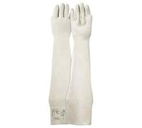 K ombi-Latex 403+ Gants de Protection Chimique en Latex Naturel avec Manchette Longue et Paume Adhérisée, Beige, Taille 9L, 040309191X (1 Paire)