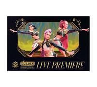 K-Pop Demon Hunters (Golden Live Maxi poster 91,5 cm x 61 cm, poster sous licence officielle, grande décoration murale, cadeau pour les fans, produit sous licence officielle