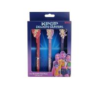 Pack 3 stylos effaçables Netflix K-Pop Demon Hunters Multicolore