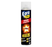 Insecticide aérososol anti-cafards blattes - Choc - 400 mL