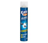 K.PRO Aérosol spécial insectes volants 750ml | Élimine mouches moustiques tigres et tropicaux, effet rapide et radical, agréablement parfumé, usage intérieur