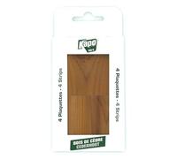 K.pro Plaquettes en bois de cèdre – Lot de 40