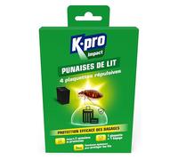 Plaquettes pour punaises de lit x4 K PRO