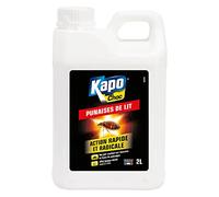 K.PRO Recharge insecticide punaises de lit 2L | Détruit punaises sur matelas rideaux plinthes et fentes de plancher, jusqu'à 3 mois de protection, fabriqué en France