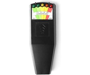 K2 champ électromagnétique EMF Gauss mètre détecteur de rayonnement Portable EMF moniteur de champ magnétique 5 LED Gauss NOIR
