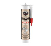 K2 Silicone Rouge +350°C 300g Joint Moteur Carter Cartouche Auto | Mastic d'étanchéité thermorésistant, remplace liège et caoutchouc, compatible sonde lambda, résiste aux liquides