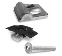 K2 Systems, Accessoires pour groupes électrogènes, Blitzschutzklemmen Set 2004922 (Matériel de montage du système solaire)