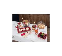 - K2302414 - Ingenio Bois - Pinceau, Bois / Rouge, 2,2 x 24,5 x 9,2 cm