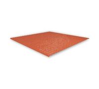 k4 K2 Systems Couverture métallique SingleHook FLA Rouge 300 x 260 mm 2004282 Quantité:1