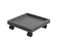 K5C7S3W9D6 Soucoupe à Plantes Bac de Drainage for Plantes avec roulettes, Pots Fleurs carrés, brouette(Grigio)