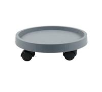 K5C7S3W9D6 Soucoupe à Plantes Support de Pot Fleurs Rond et Mobile, avec roulettes, Base Soucoupe for bonsaï(Grigio,Grand)