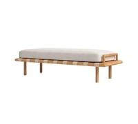 K5d1P9m7 Banc de lit Tabouret de Chambre Nordique en Bois Massif, Tabouret Bout lit, canapé d'entrée, Salon, Banc Long Design for séjour chez l'habitant(XL)