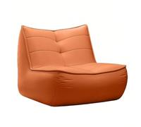 K5d1P9m7 Fauteuil Sac Canapé Paresseux monoplace inclinable, Pouf et Chaise Cocon for Balcon(Orange)