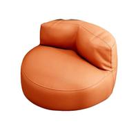 K5d1P9m7 Fauteuil Sac Canapé Pouf Tatami avec Dossier, canapé Paresseux inclinable for s'allonger et Dormir(Orange)