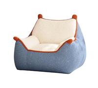 K5d1P9m7 Fauteuil Sac Fauteuil Poire, Chaise Longue Simple, siège au Sol for Les espaces Salon, Assis et inclinable(Blue)